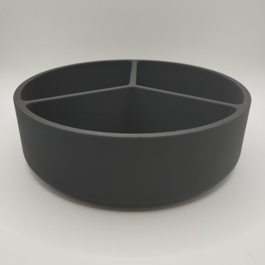 3-Compartment Snack & Serving Tray