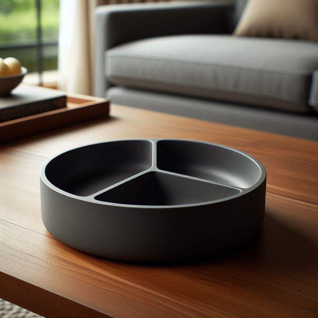 3-Compartment Snack & Serving Tray