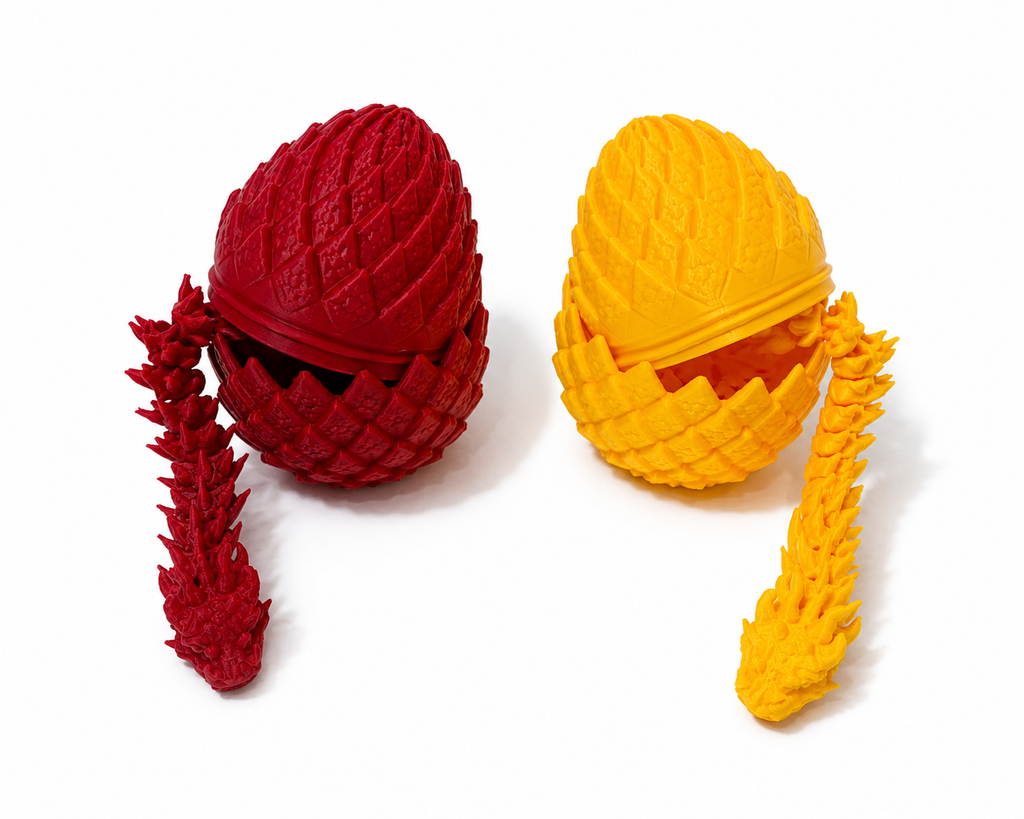 Dragon Egg with Articulated Dragon Toy