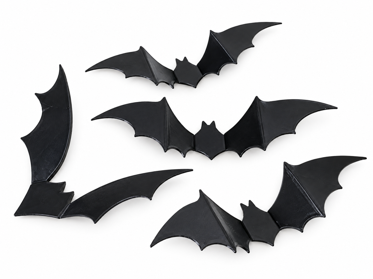 Halloween Decoration Kit – Spiders, Bats & Witch Hats