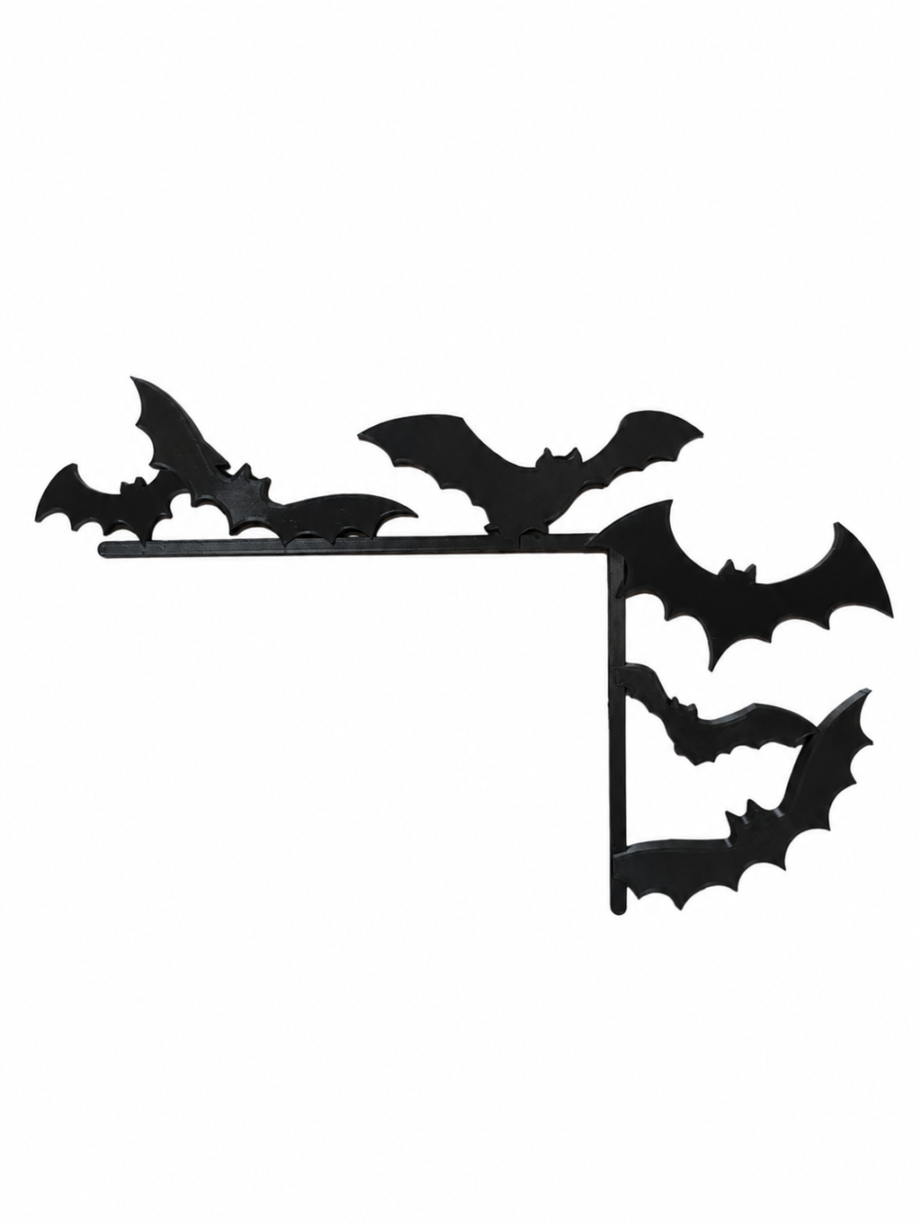 Halloween Bat Corner Door Decoration