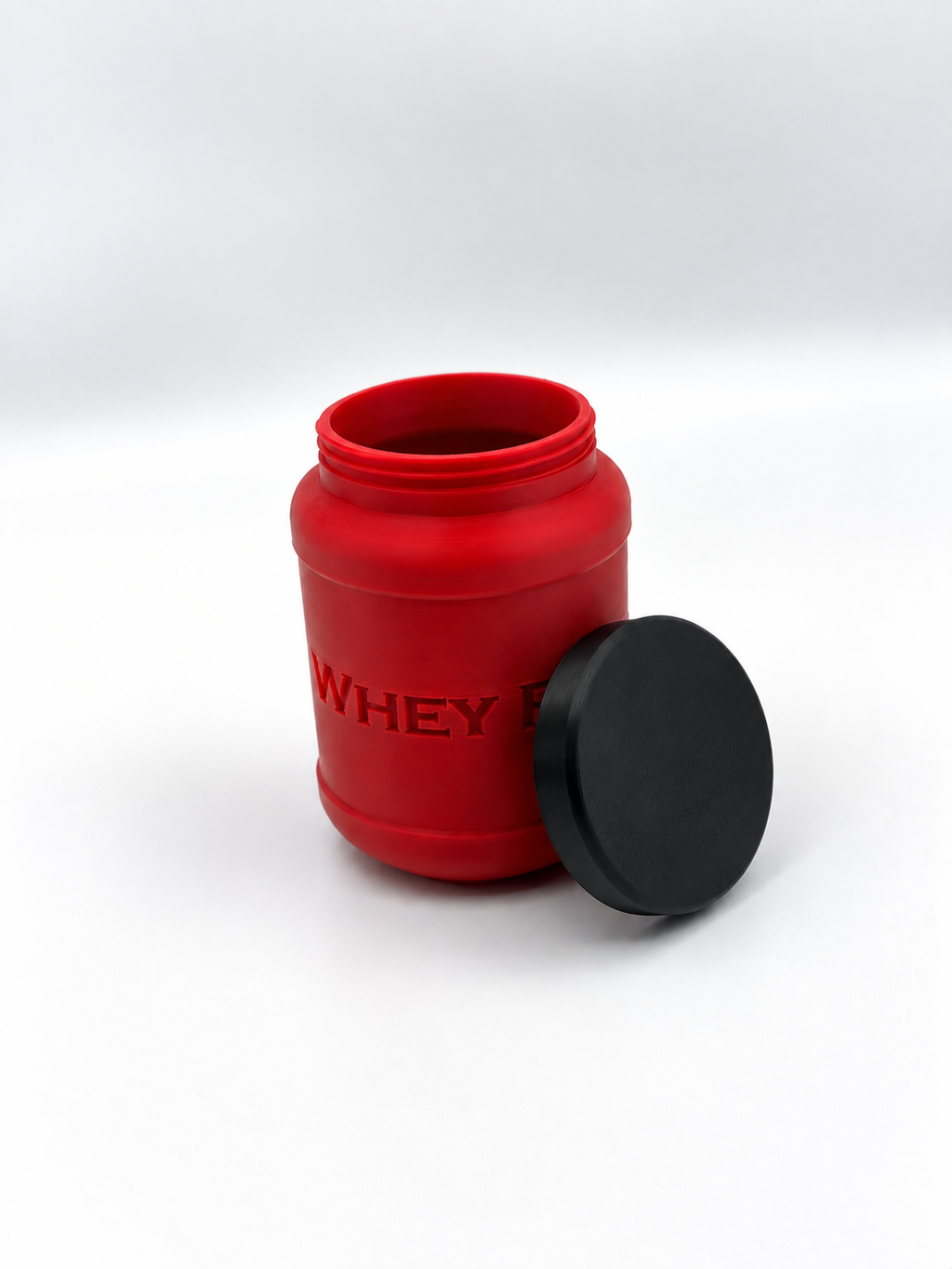2 Whey Protein Portion Containers – 30g Serving Storage Each Jar