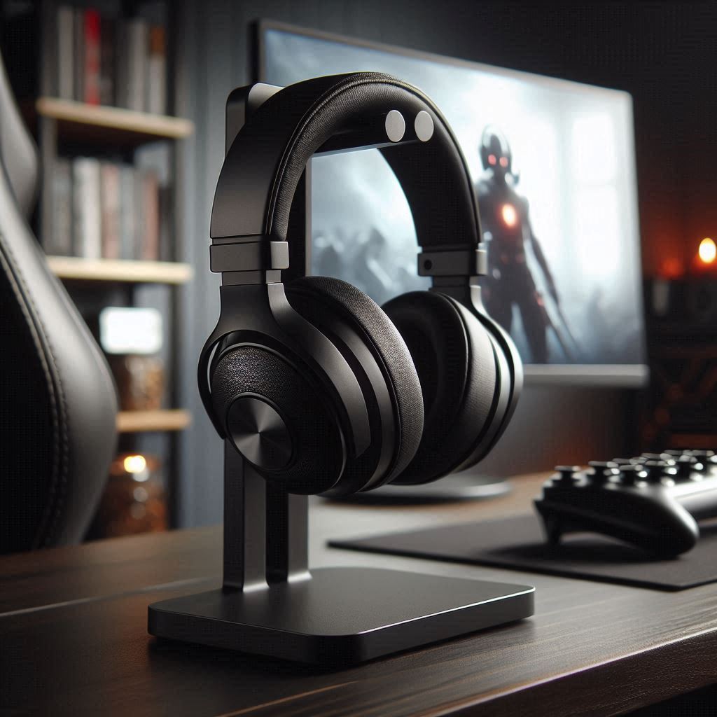 Minimalist Headphone Stand | Desk Headset Holder