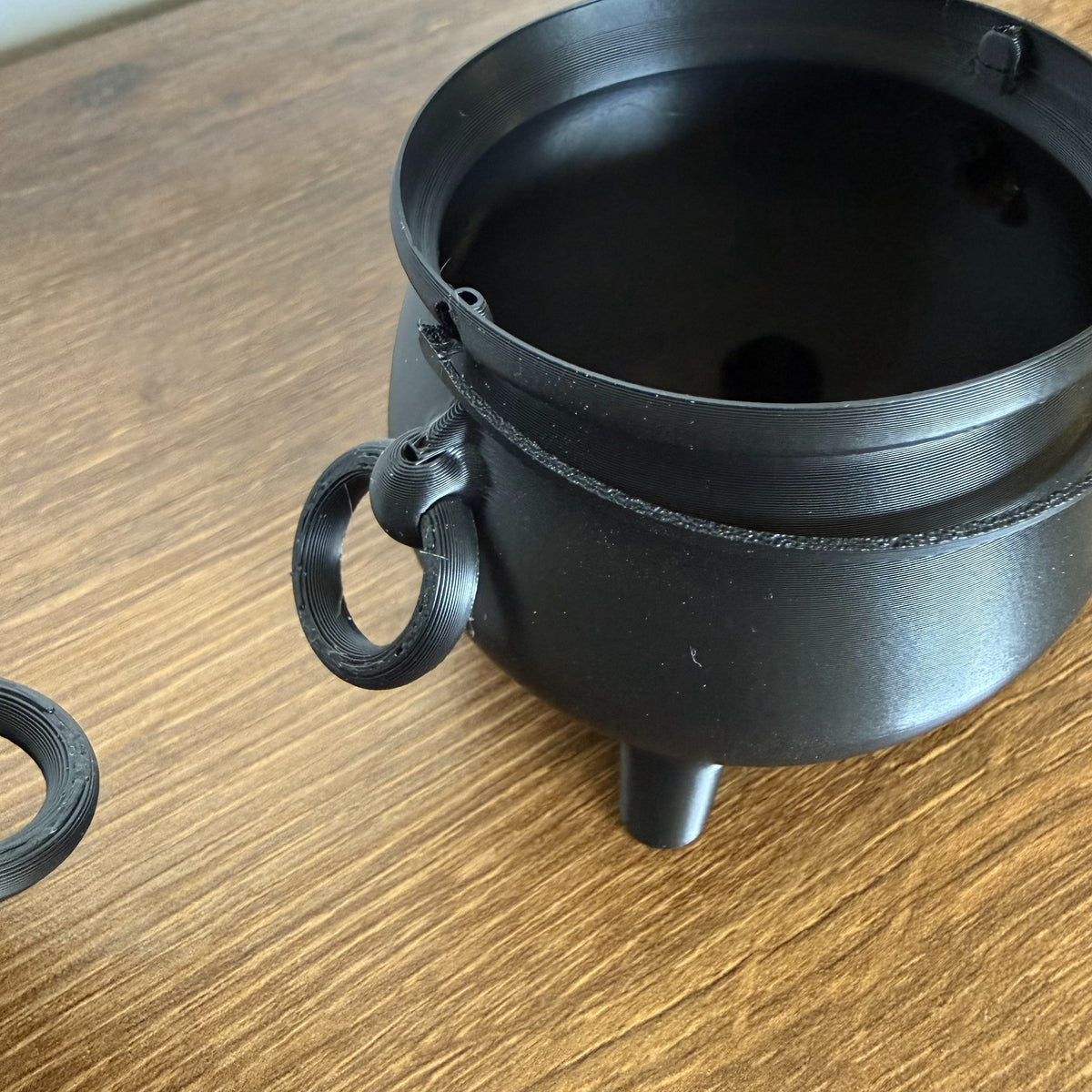 2 Mini Halloween Cauldron Candy Holder