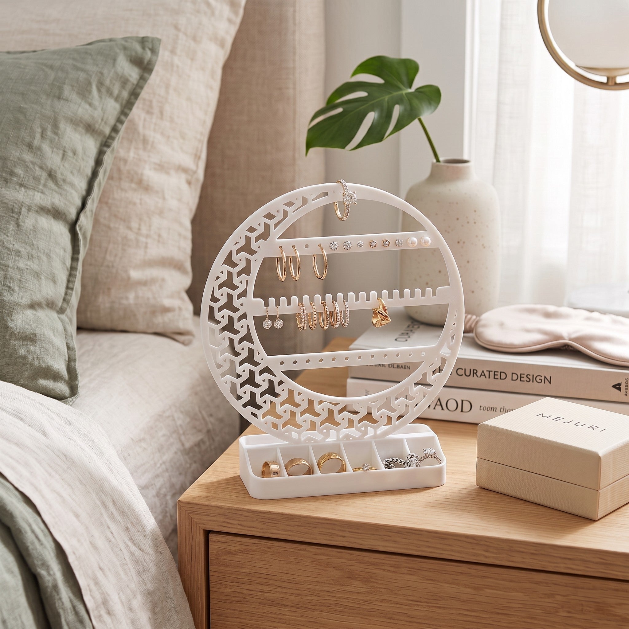 Moon Jewelry Organizer & Earring Holder