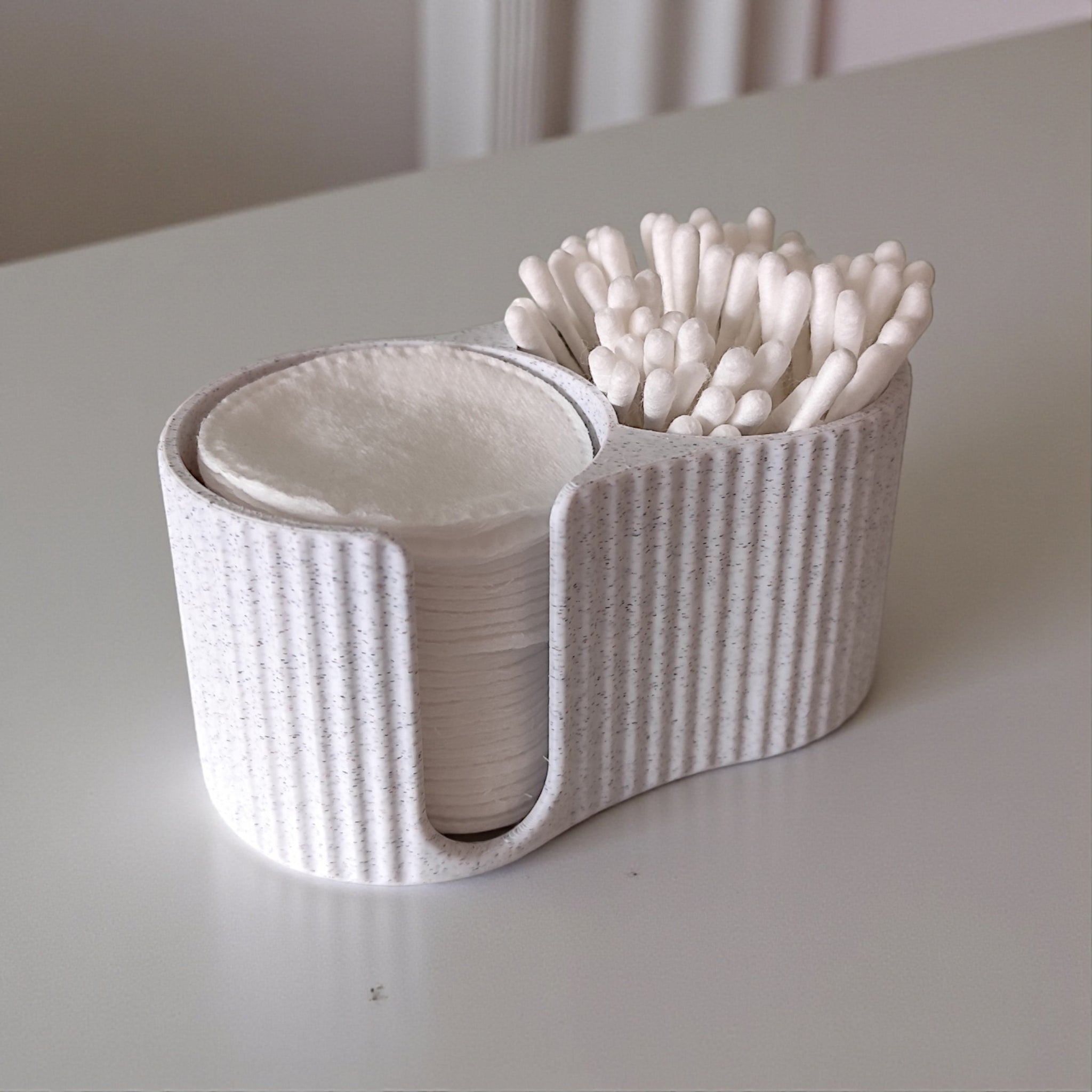 Cotton Pad & Q-Tip Holder