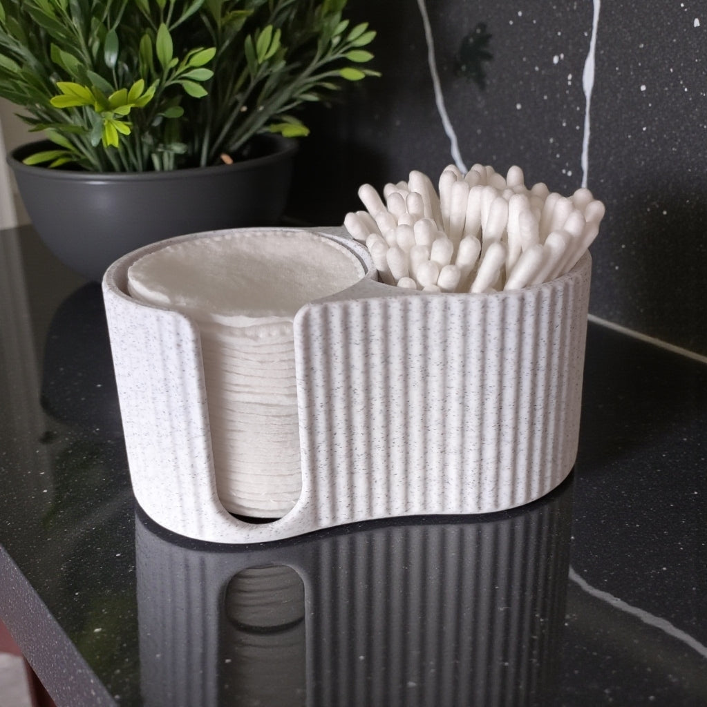Cotton Pad & Q-Tip Holder