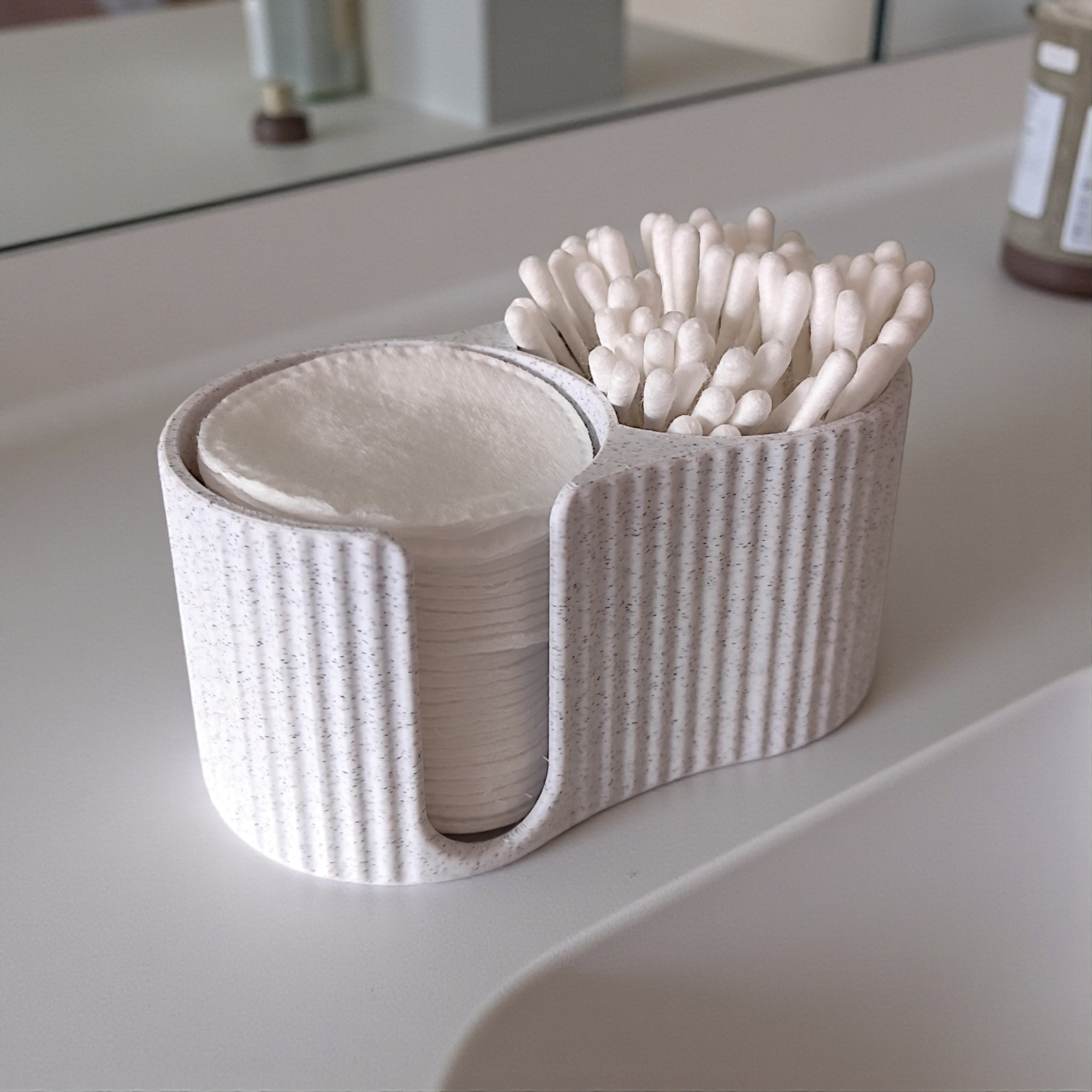 Cotton Pad & Q-Tip Holder