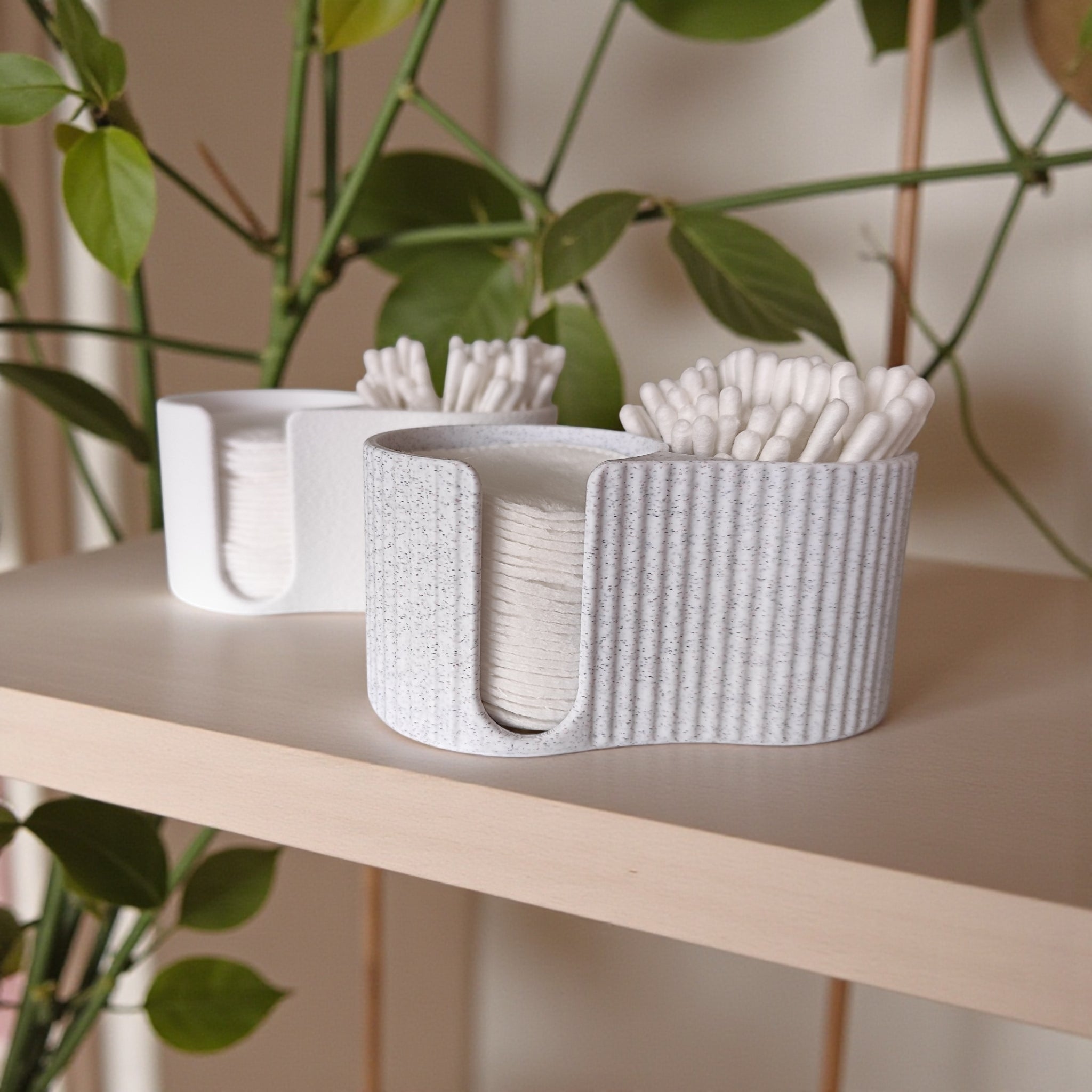 Cotton Pad & Q-Tip Holder