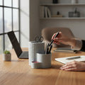 Dotted 3D Printed Desk Organizer & Pencil Holder
