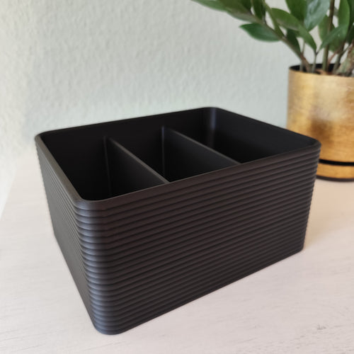 3D Printed Remote & Desk Organizer – Multi-Compartment Storage Tray