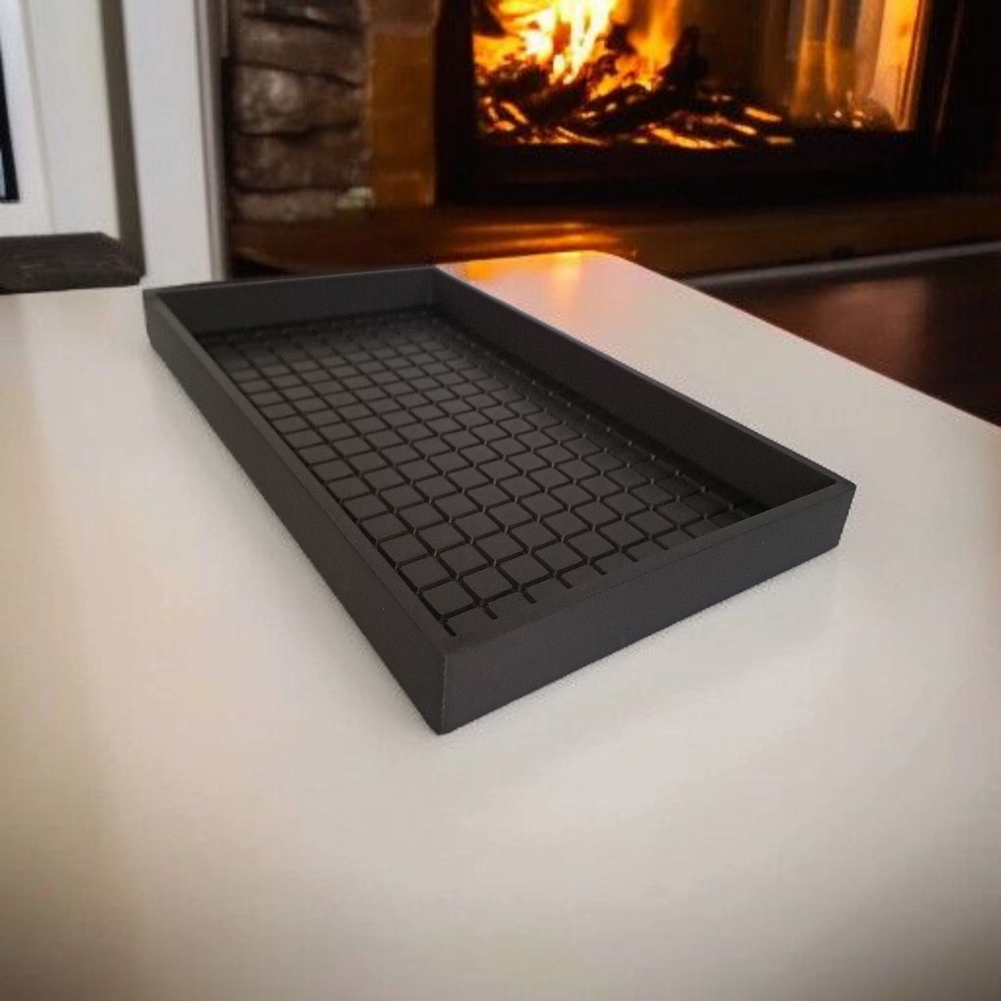 Modern Catch-All Tray | Minimalist Desk & Entryway Organizer