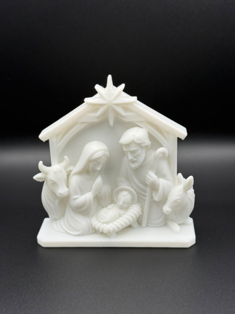 Christmas Nativity Scene – Holy Family & Animals