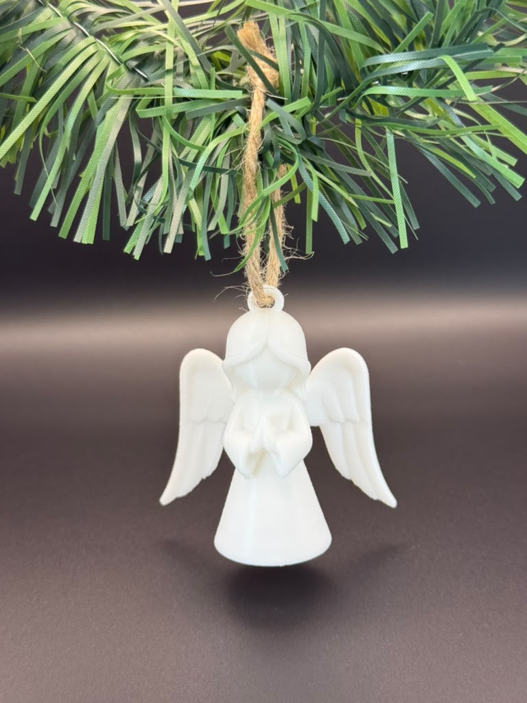 Christmas Angel Ornaments – Set of 3, Hanging Tree Decorations