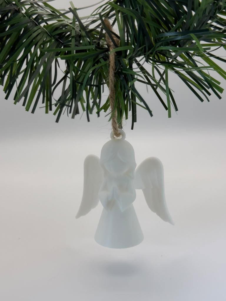 Christmas Angel Ornaments – Set of 3, Hanging Tree Decorations