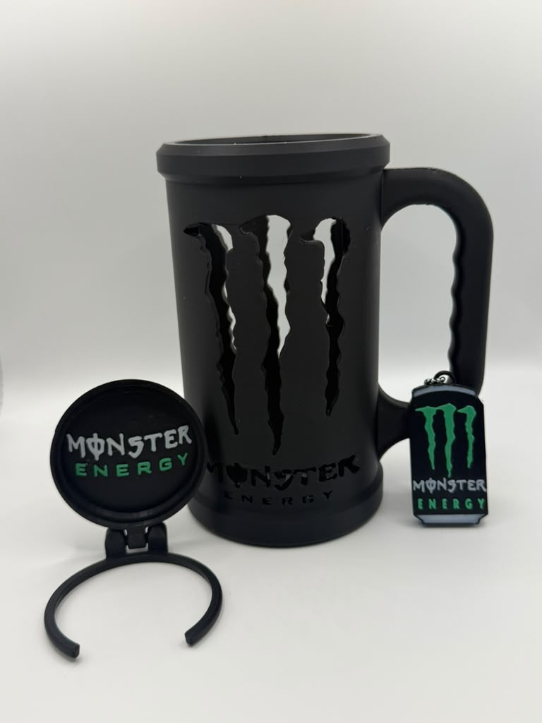 Can Holder with Protective Lid & Can Opener – 3-Piece Set