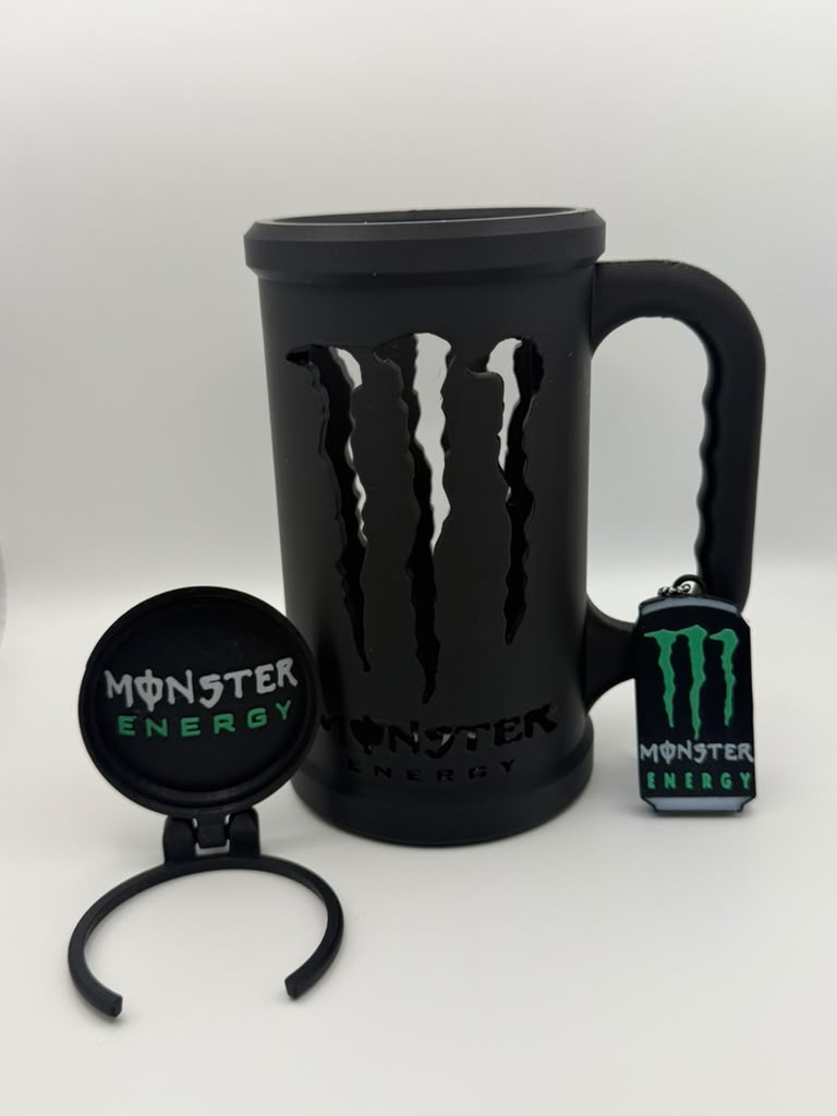 Can Holder with Protective Lid & Can Opener – 3-Piece Set