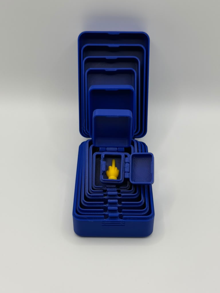 Nesting Surprise Gift Box – 7-Layer Prank Box with Hidden Surprise