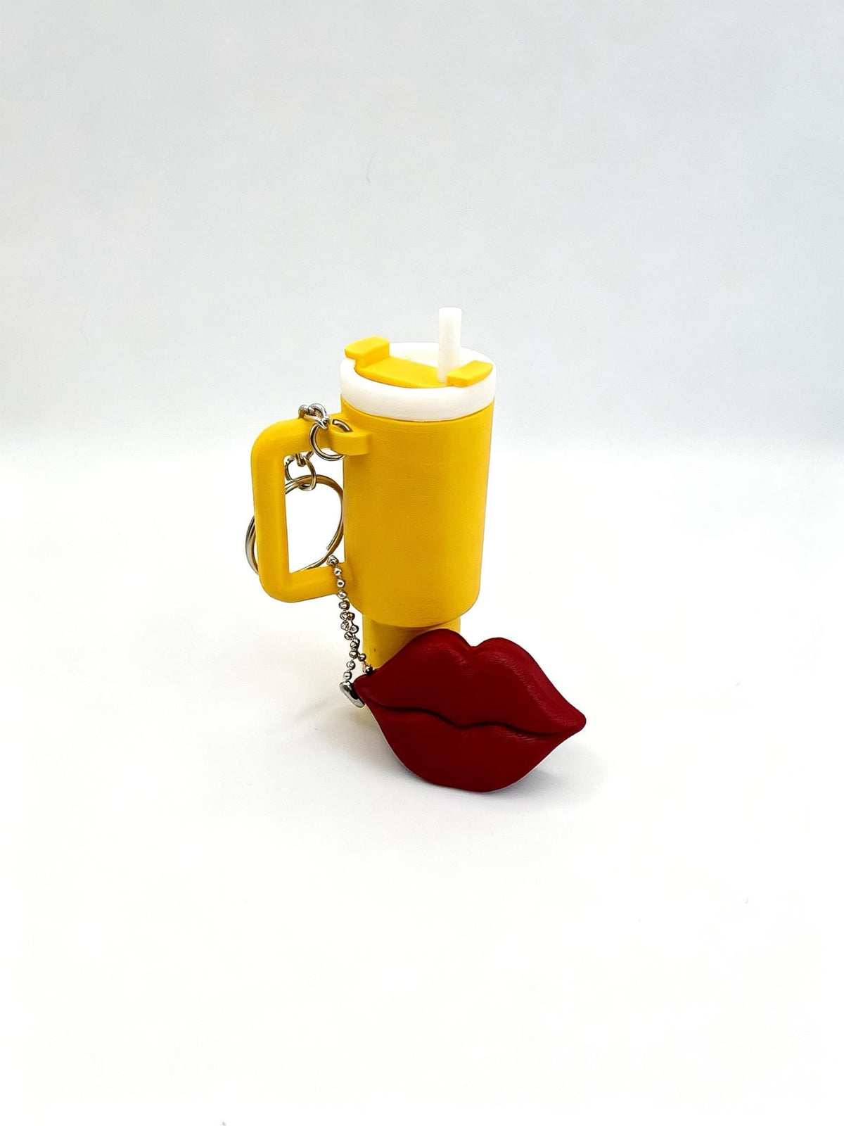 Lip Balm Holder & Lip-Shaped Can Opener – Bag Charm